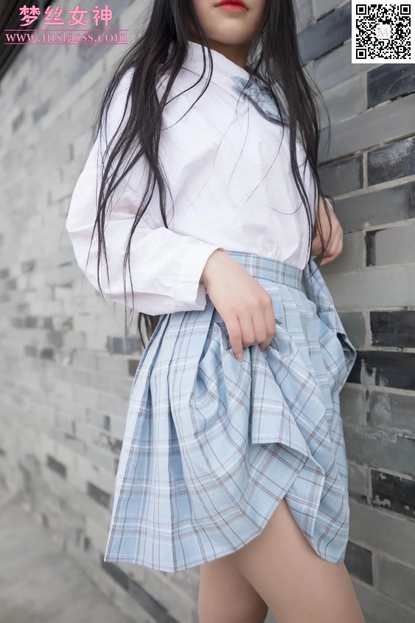 [MSLASS梦丝女神] 2020.03.22 NO.102 仟仟 JK小女神 [69P]插图1